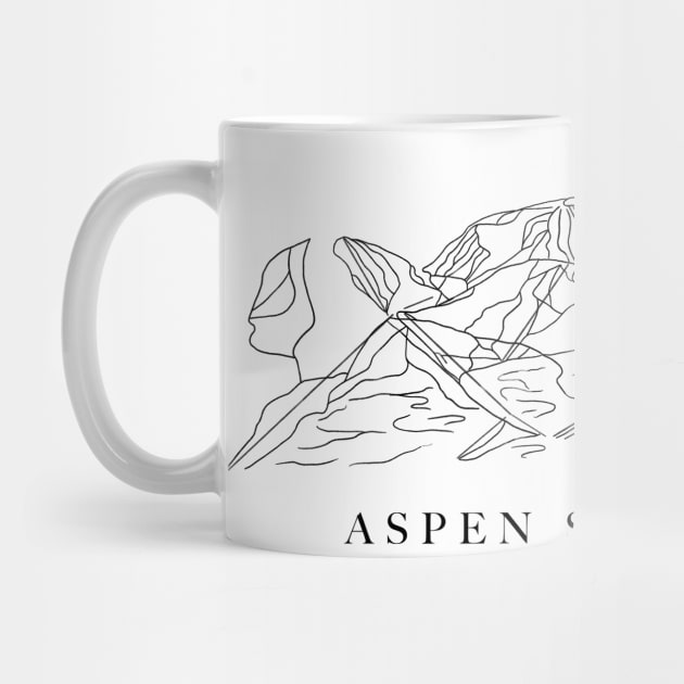 Aspen Snowmass, Colorado Ski Resort by claireprints